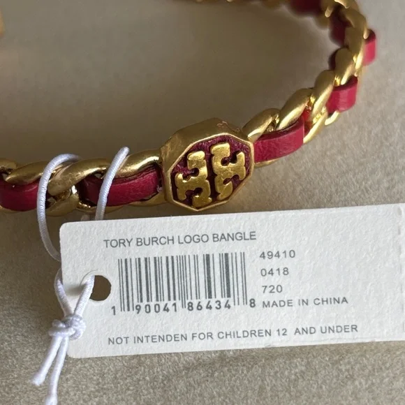 ⚜️Tory Burch Luxurious Gold and Red Bracelet ⚜️ - Picture 7 of 7